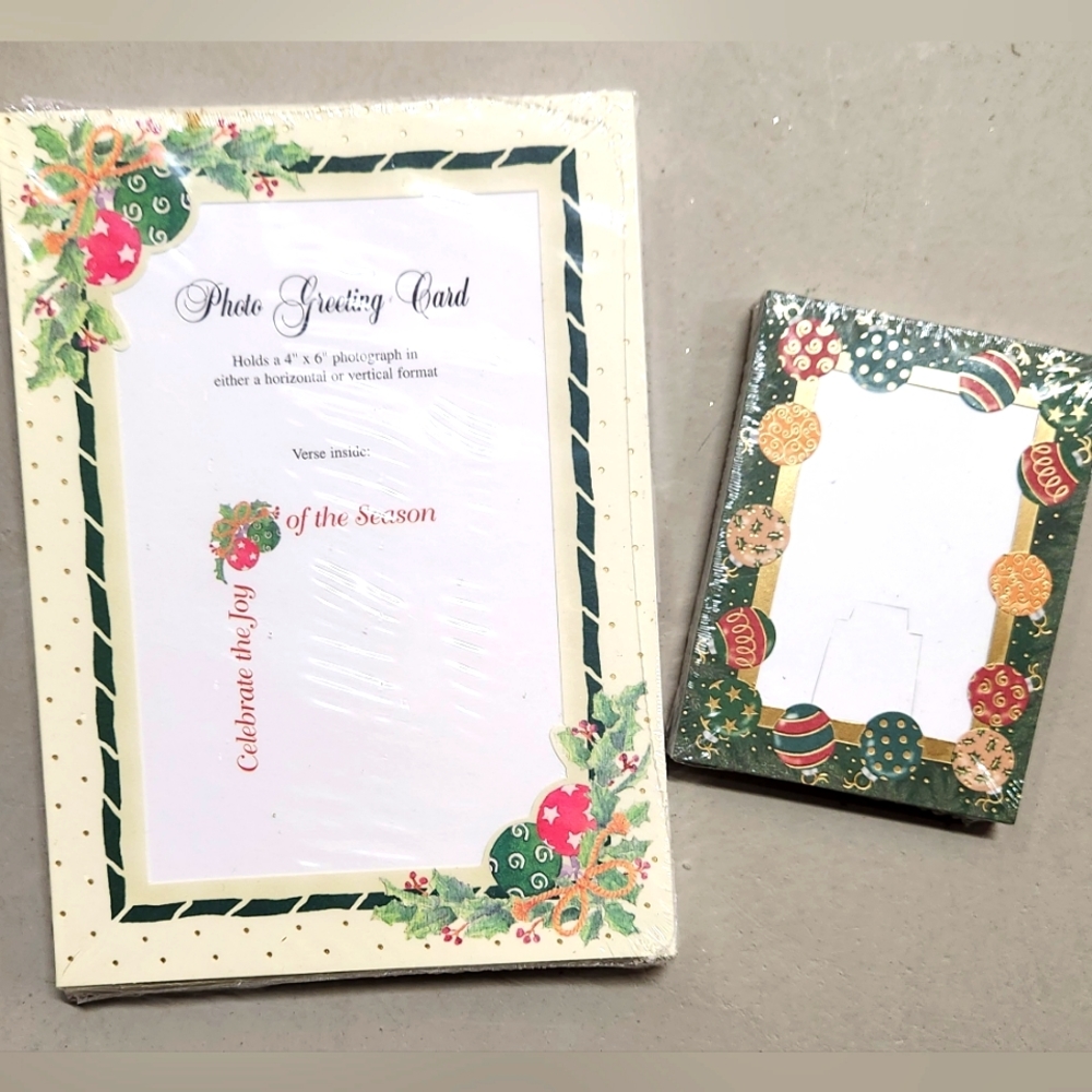 Holiday Photo Insert Cards